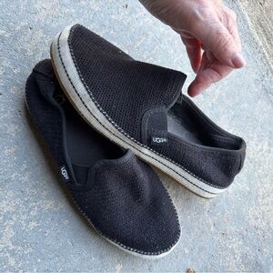 UGG Black Casual Slip-Ons